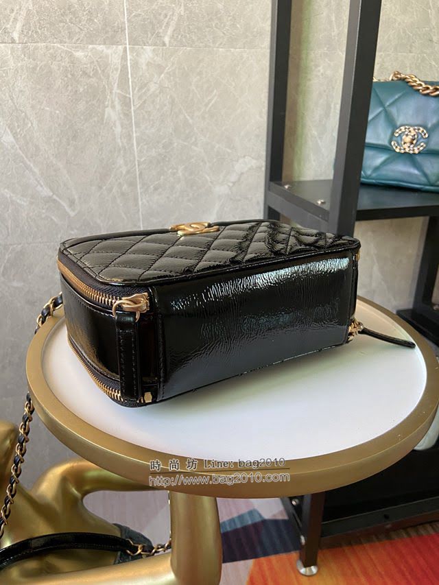 Chanel女包 香奈兒專櫃最新款化妝包 Chanel手提肩背斜挎包 S2179  djc4065